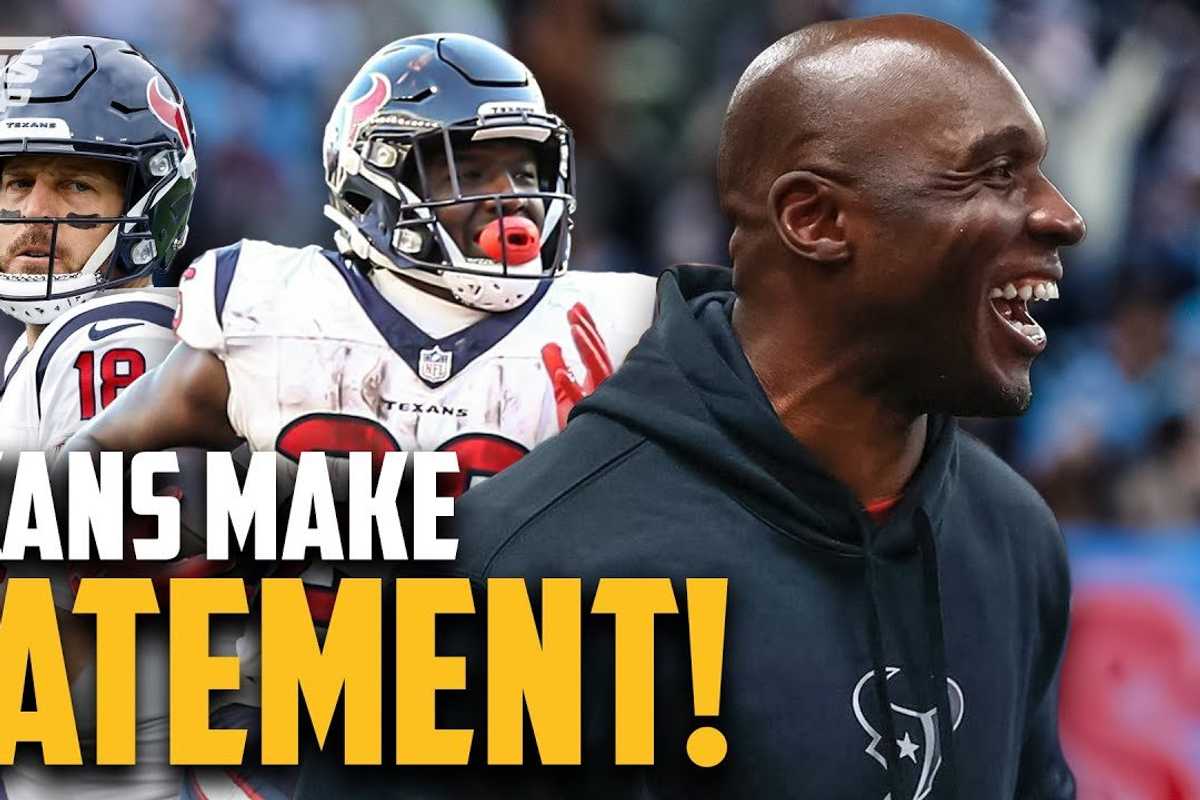 Statement made: How Texans reignite more than playoff aspirations against rival Titans