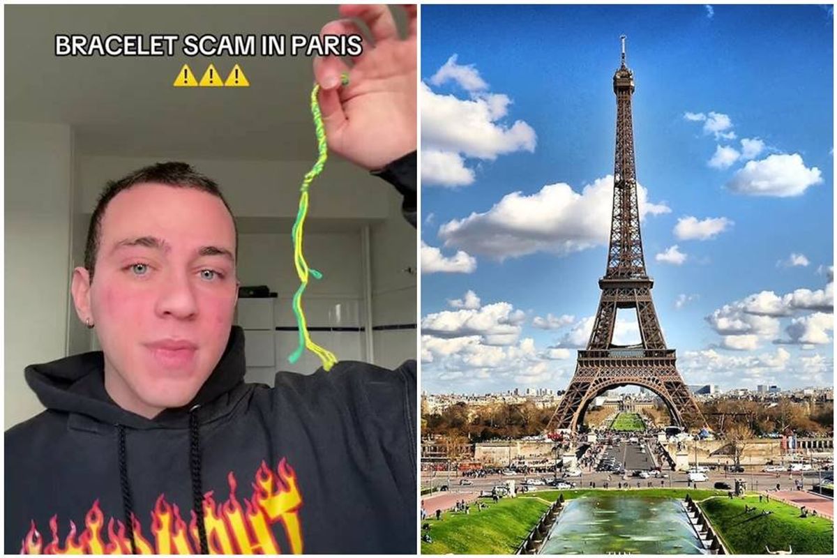 paris scam, friendship bracelet scam, fabrizio moroni