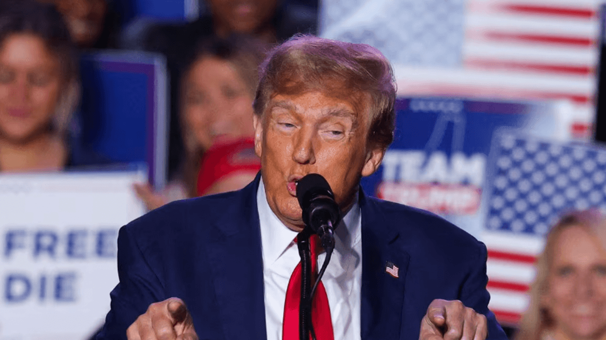 Trump Quotes Putin And Parrots Hitler In New Hampshire Rally Rhetoric