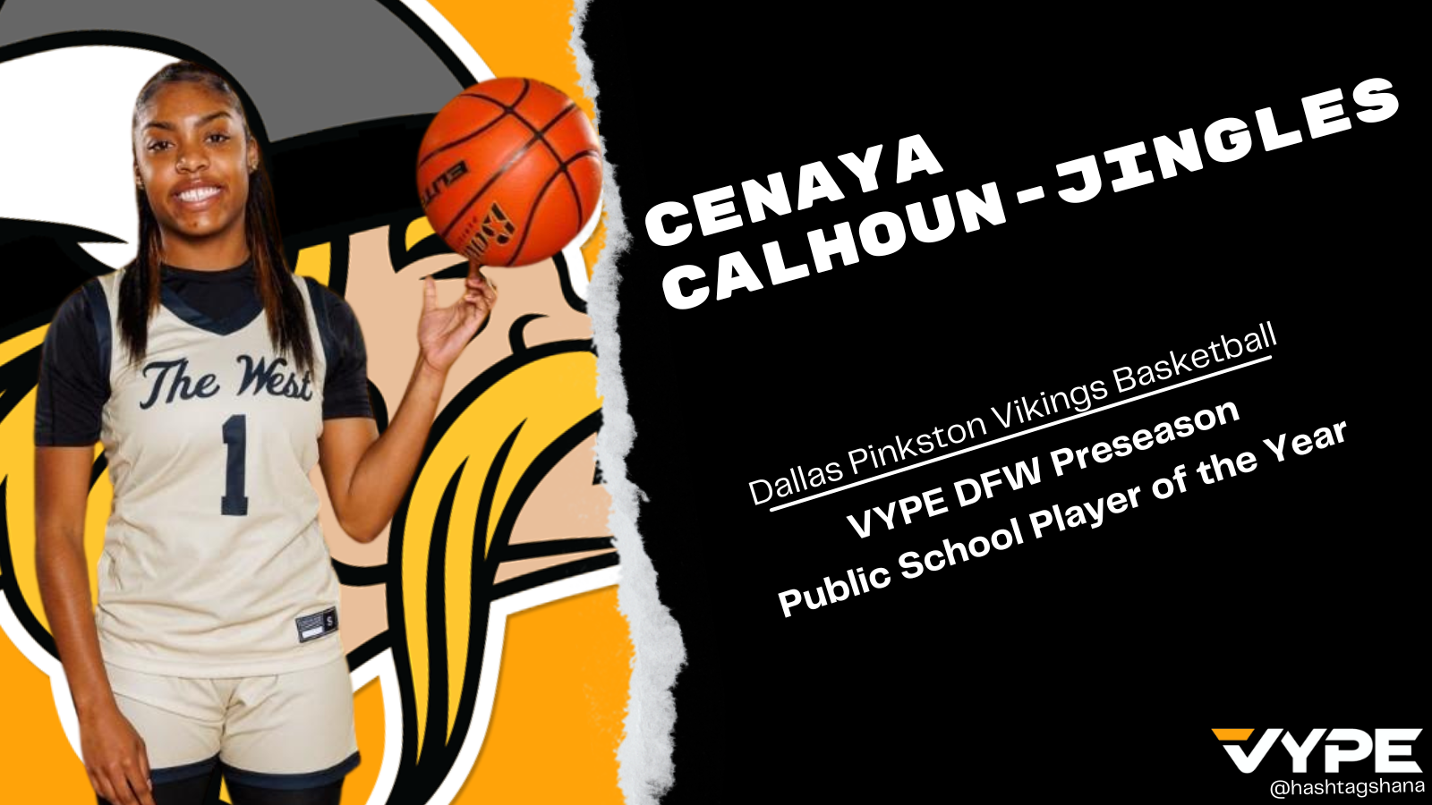 EXCLUSIVE INTERVIEW: Cenaya Calhoun-Jingles is the VYPE DFW Preseason Girls Hooper of the Year