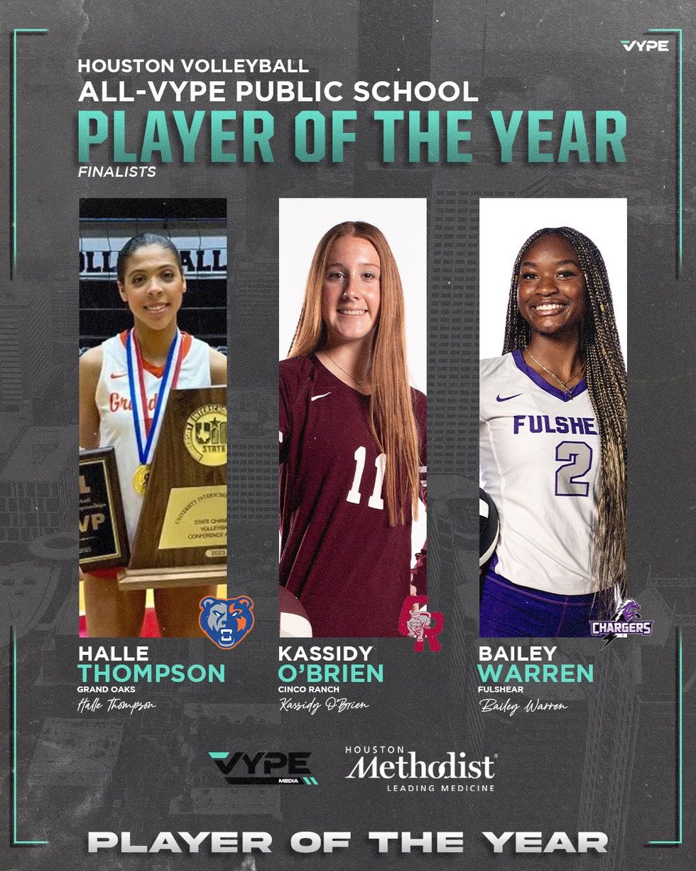 Vype Awards: 2023 Public School Volleyball Presented By Houston 