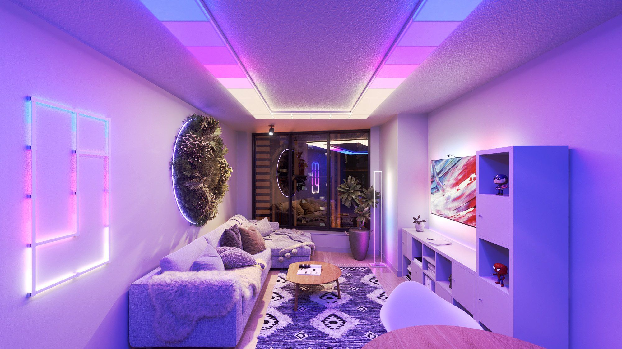 CES 2024: Nanoleaf Debuts Music Visualizer, Matter Lights, Skylight