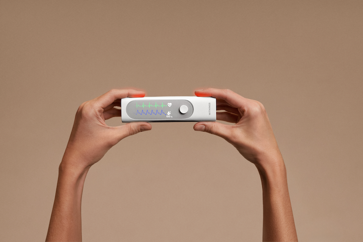 a photo of BeamO, a groundbreaking 4-in-1 health assessment device