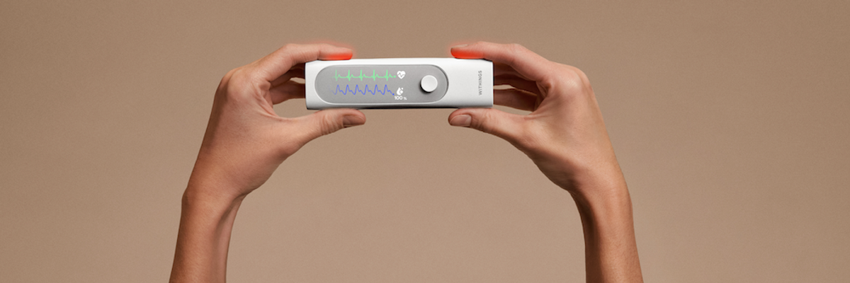 a photo of BeamO, a groundbreaking 4-in-1 health assessment device