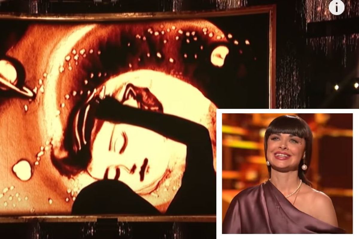 Kseniya Simonova agt, agt all stars, sand art, Kseniya Simonova sand art