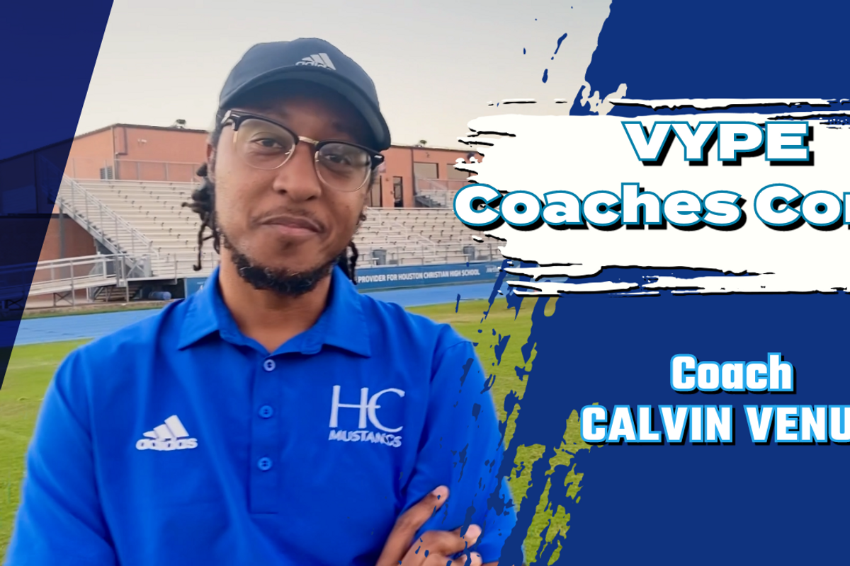 VYPE Coaches Corner: Houston Christian Soccer Coach Calvin Venus