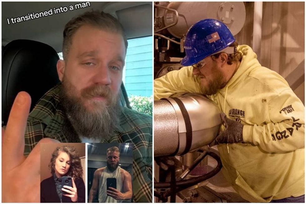 Trans man shares the body language he learned to work with ‘intimidating’ men at steel mill