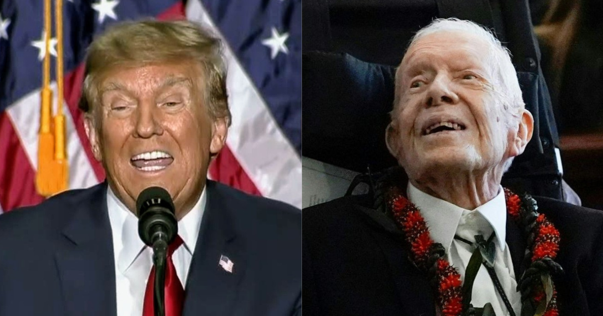 Trump Says Carter Will Be Known As 'Brilliant' Compared To Biden: VIDEO ...