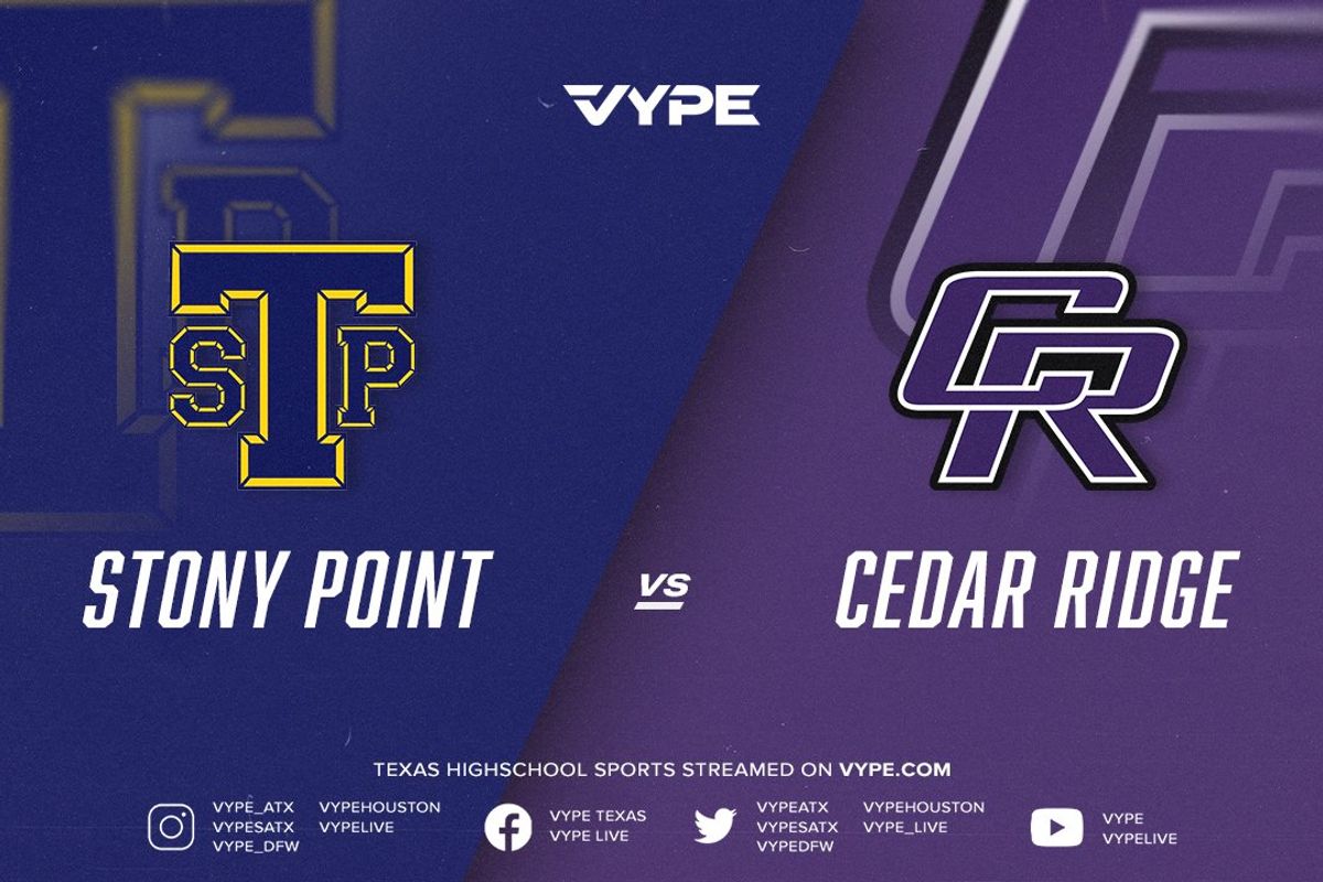 7PM - Boys Basketball: Stony Point vs. Cedar Ridge