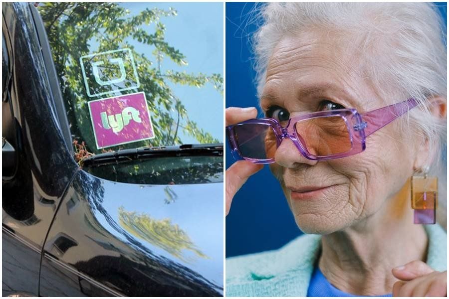 grandma lyft driver, lyft rules, rideshare companies