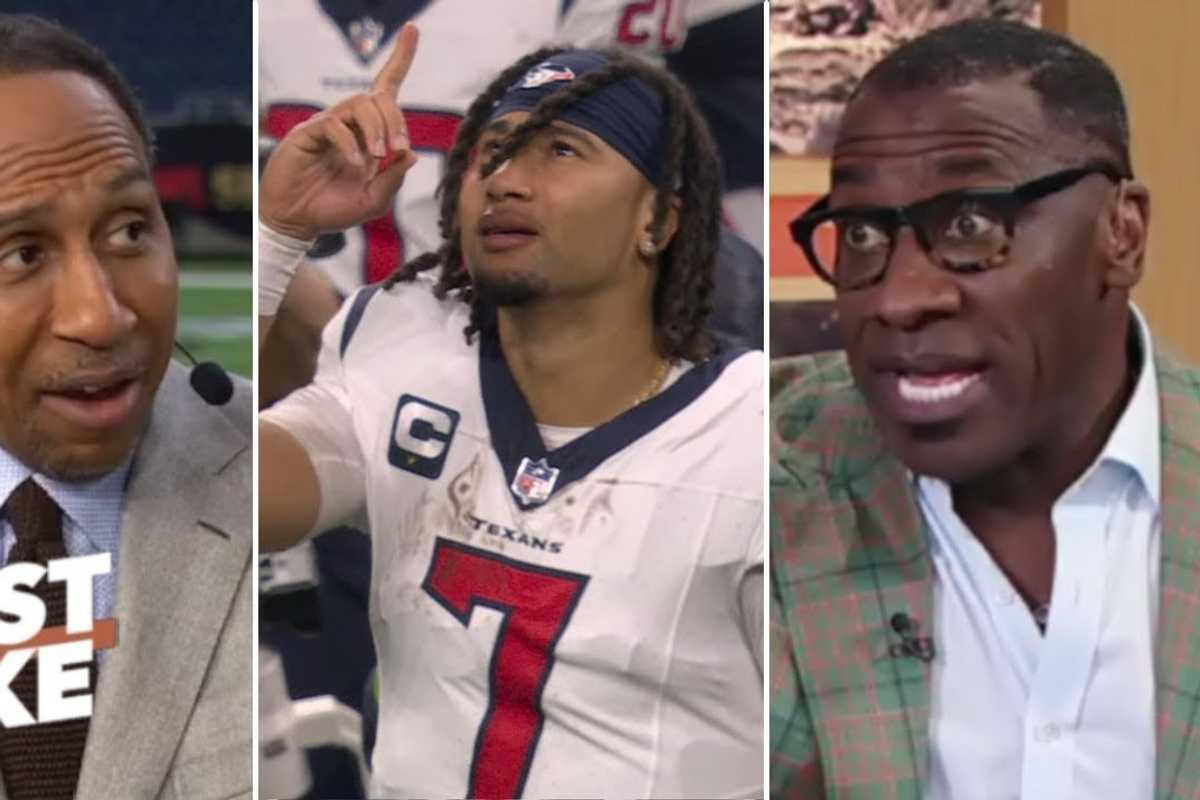 Stephen A. Smith and Shannon Sharpe drop a bombshell about Texans' CJ Stroud