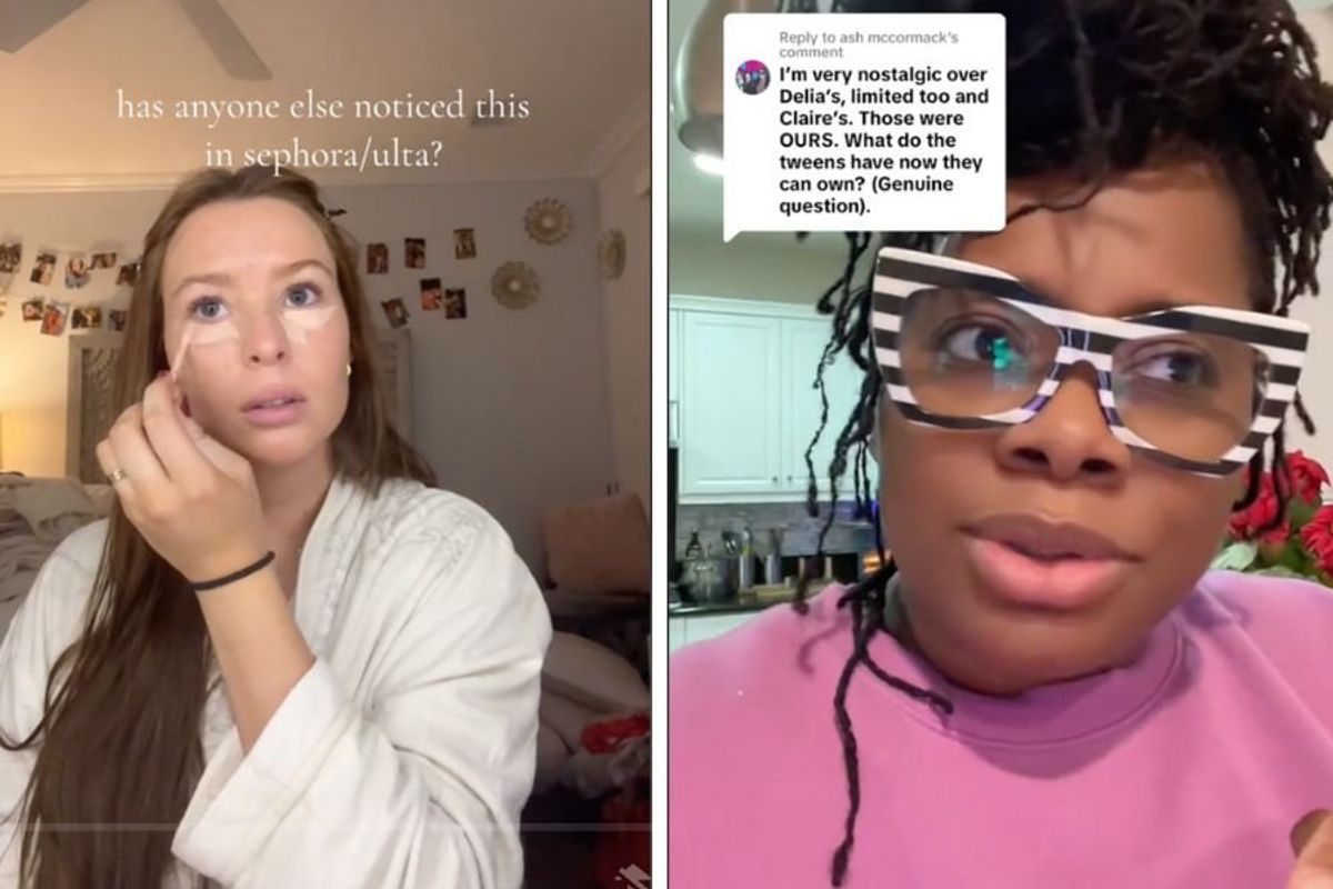 sephora kids; tweens in sephora; kids in sephora; sephora emoloyees complain; no tween stores