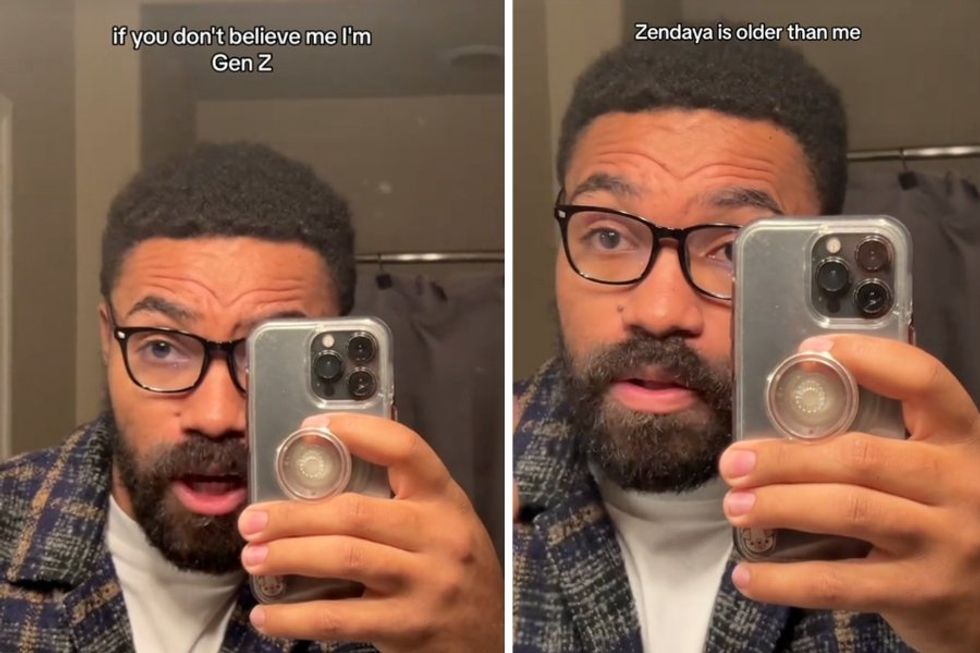 Gen Z is allegedly ‘aging like milk’ and this TikTok star’s proof has people rolling