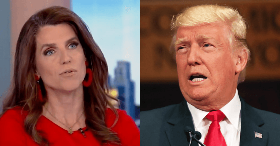 Fox News screenshot of Nancy Mace; Donald Trump