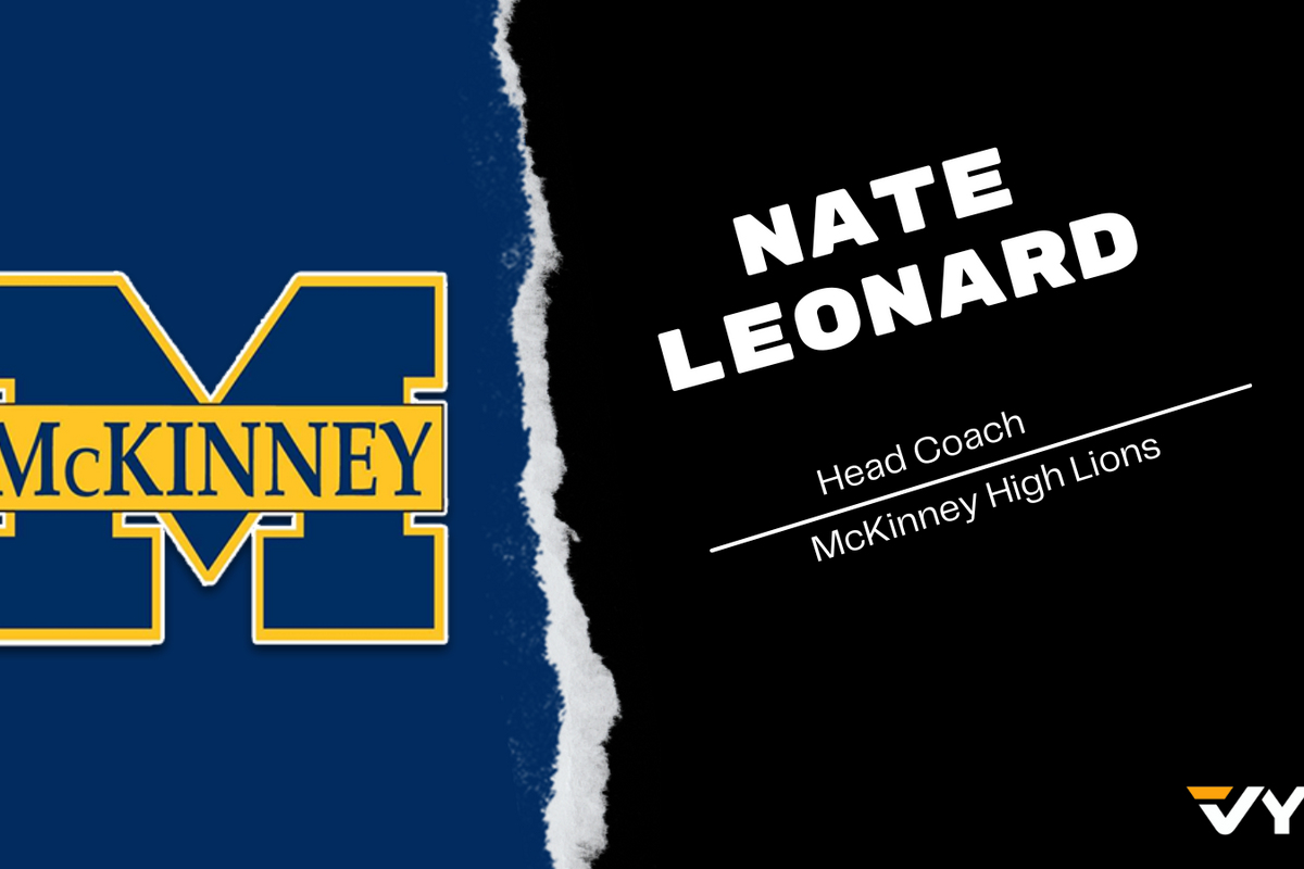 Coming Home: McKinney ISD announces Nate Leonard as Lions' new head coach