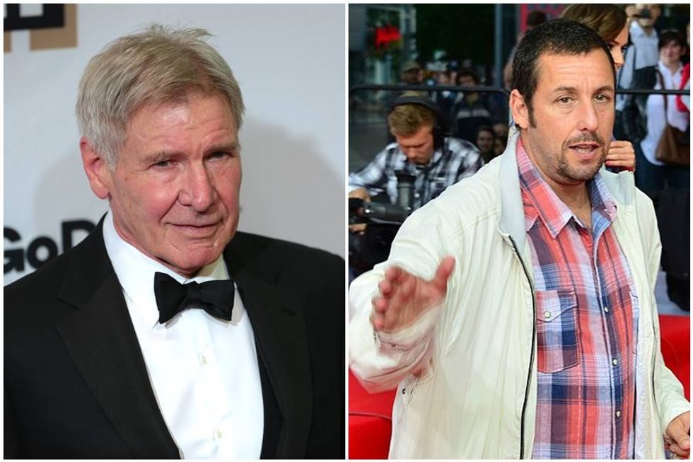 Adam Sandler shares the funny and unexpected reason Harrison Ford asked him to wash his car