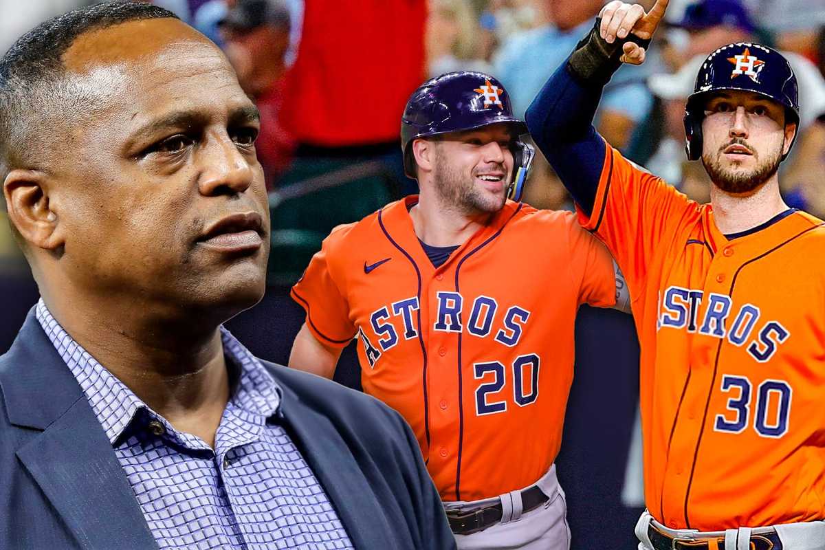 Astros Dana Brown, Chas McCormick, Kyle Tucker