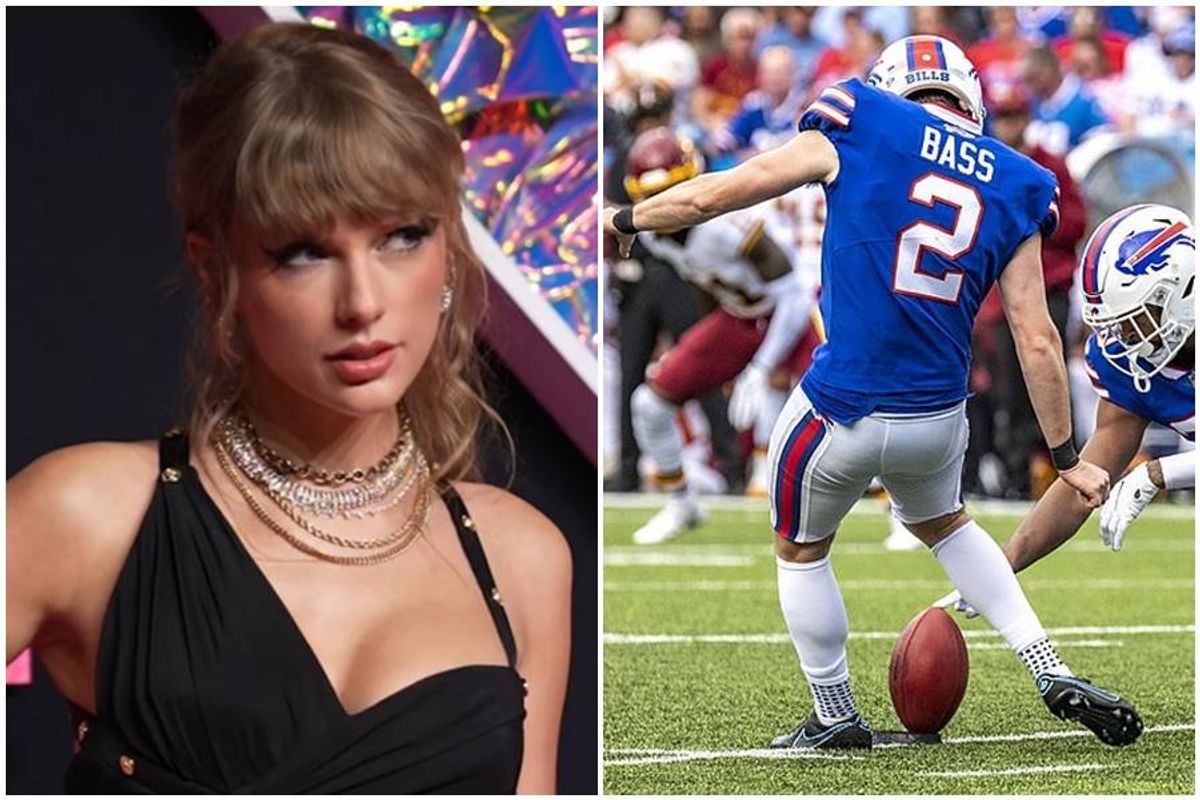 taylor swift, tyler bass, buffalo bills