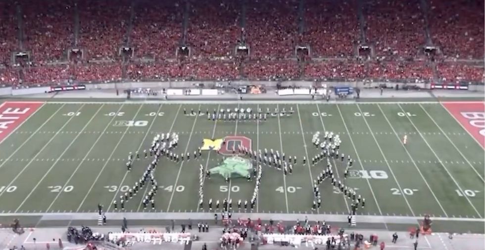 13 times Ohio State's marching band threw hilarious next-level shade on Michigan