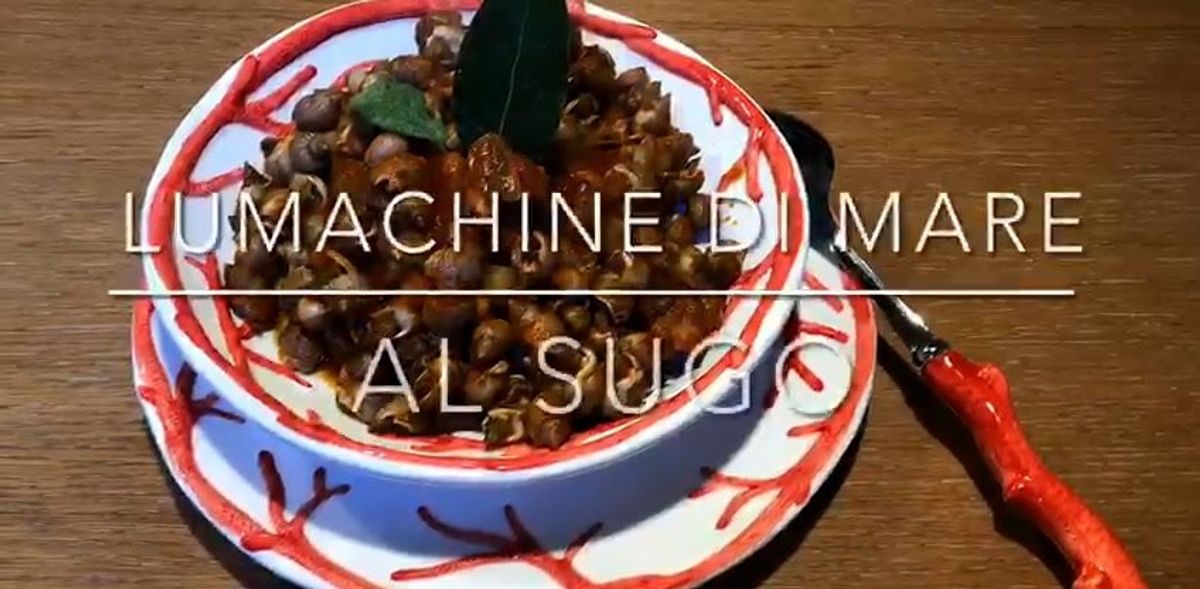 Cuciniamo insieme: lumachine di mare al sugo rosso
