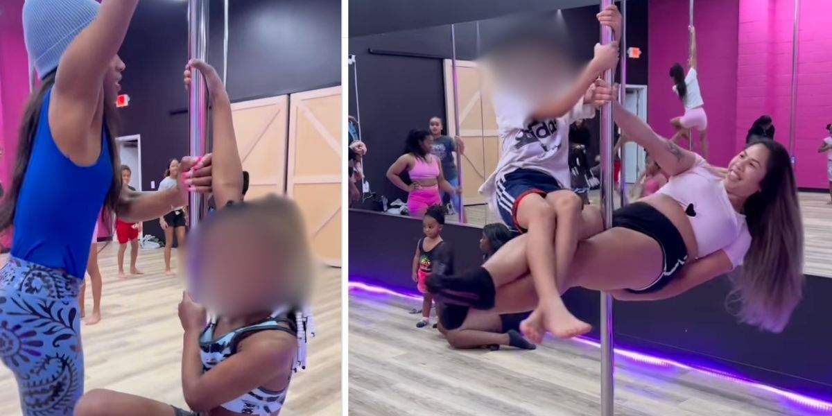 Studio sparks debate for 'Mommy and Me' pole dancing class - Upworthy