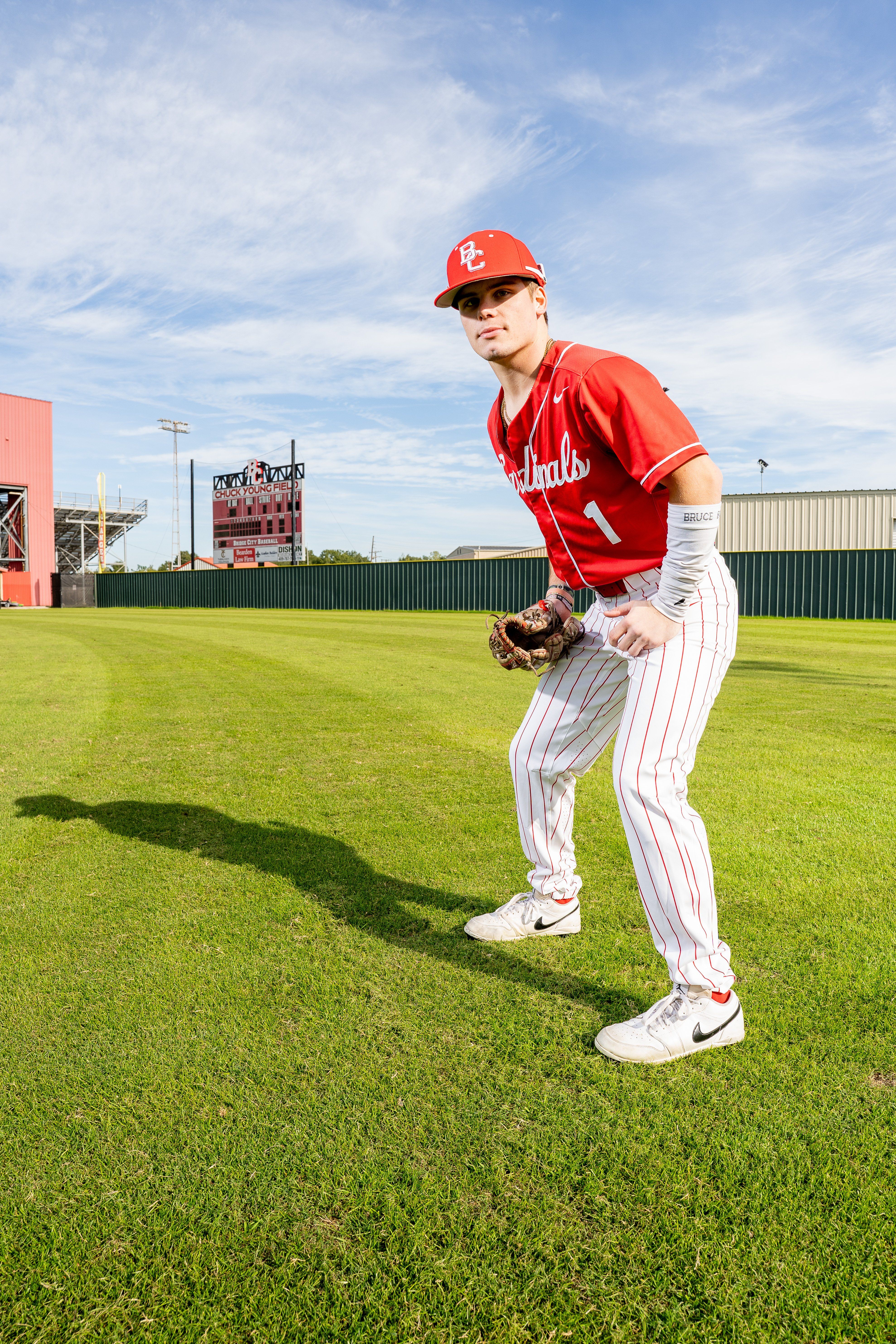 BALLER BY TRADE: Van Huis carrying on the Bridge City brand