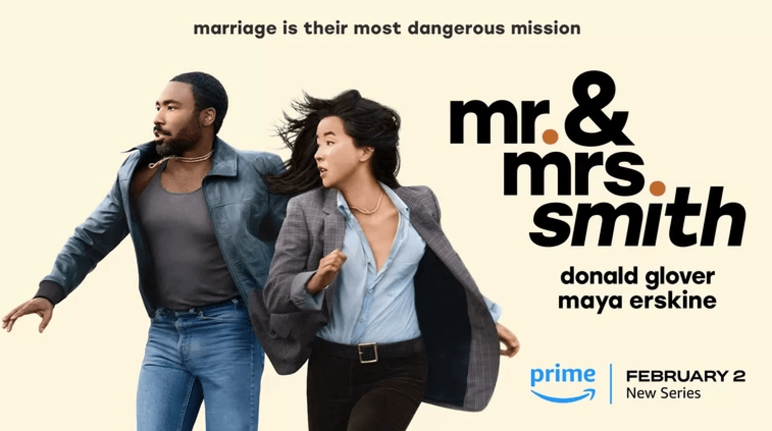 Su Prime Video la serie tv remake di «Mr. & Mrs. Smith»