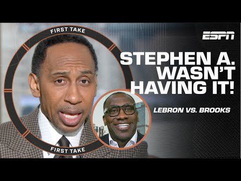 Stephen A. Smith puts LeBron on blast for how he handled Rockets, Dillon Brooks