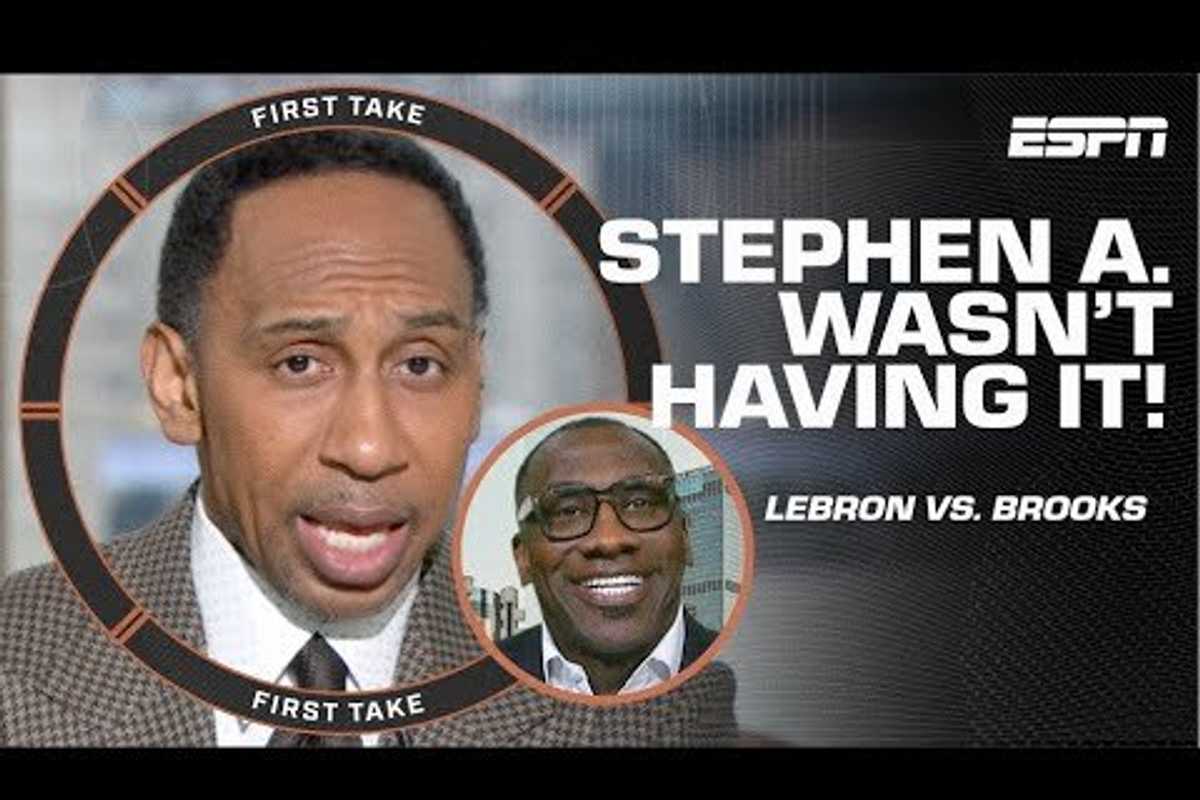 Stephen A. Smith puts LeBron on blast for how he handled Rockets, Dillon Brooks