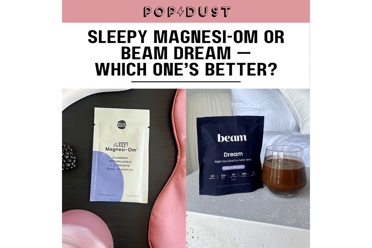 Unveiling The Best Sleep Aid — Comparing Sleepy Magnesi-Om And Beam Dream