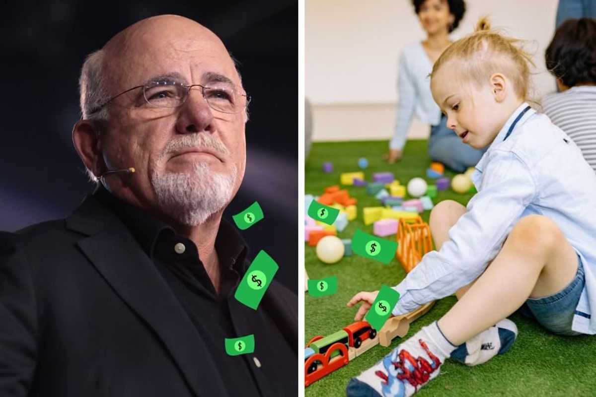 cost of childcare; child care prices; child care crisis; Dave Ramsey daycare; parents respond to Dave Ramsey