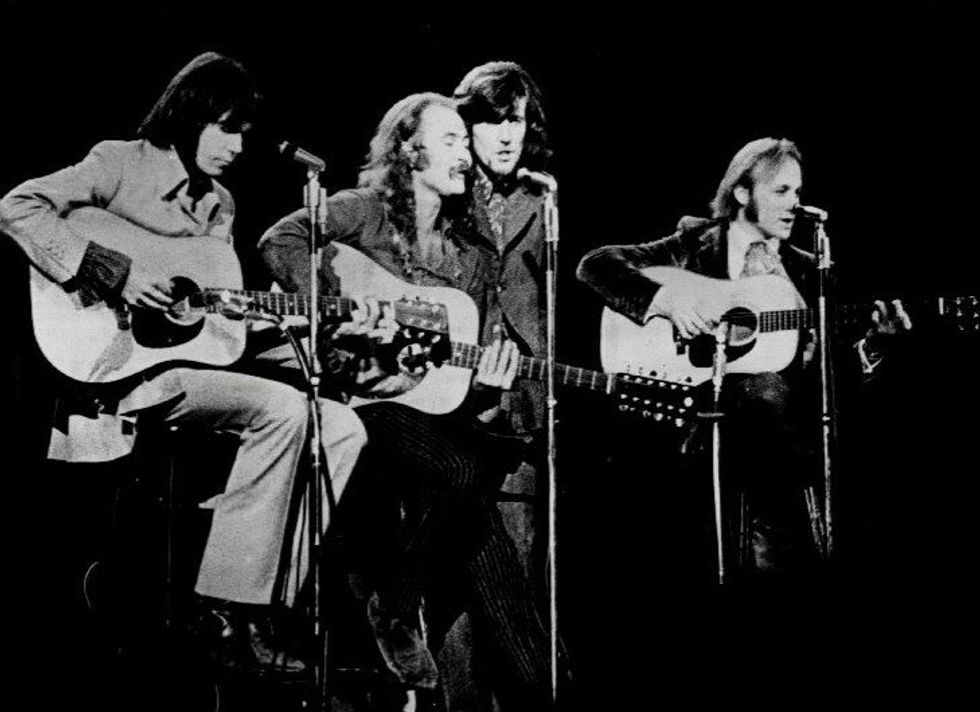 Unearthed video shows Tom Jones singing with Crosby‚ Stills‚ Nash &; Young‚ leaving them in awe