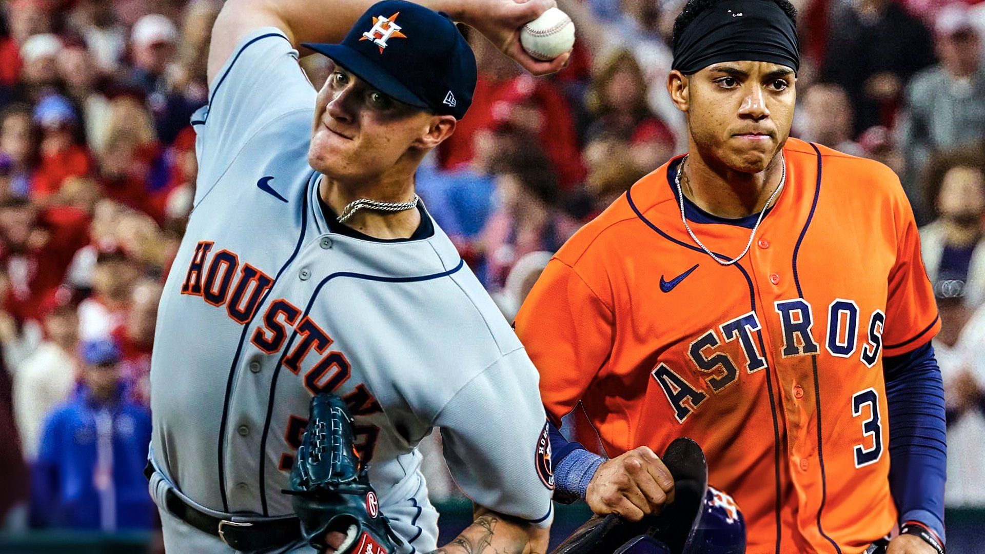 Astros Hunter Brown, Jeremy Pena