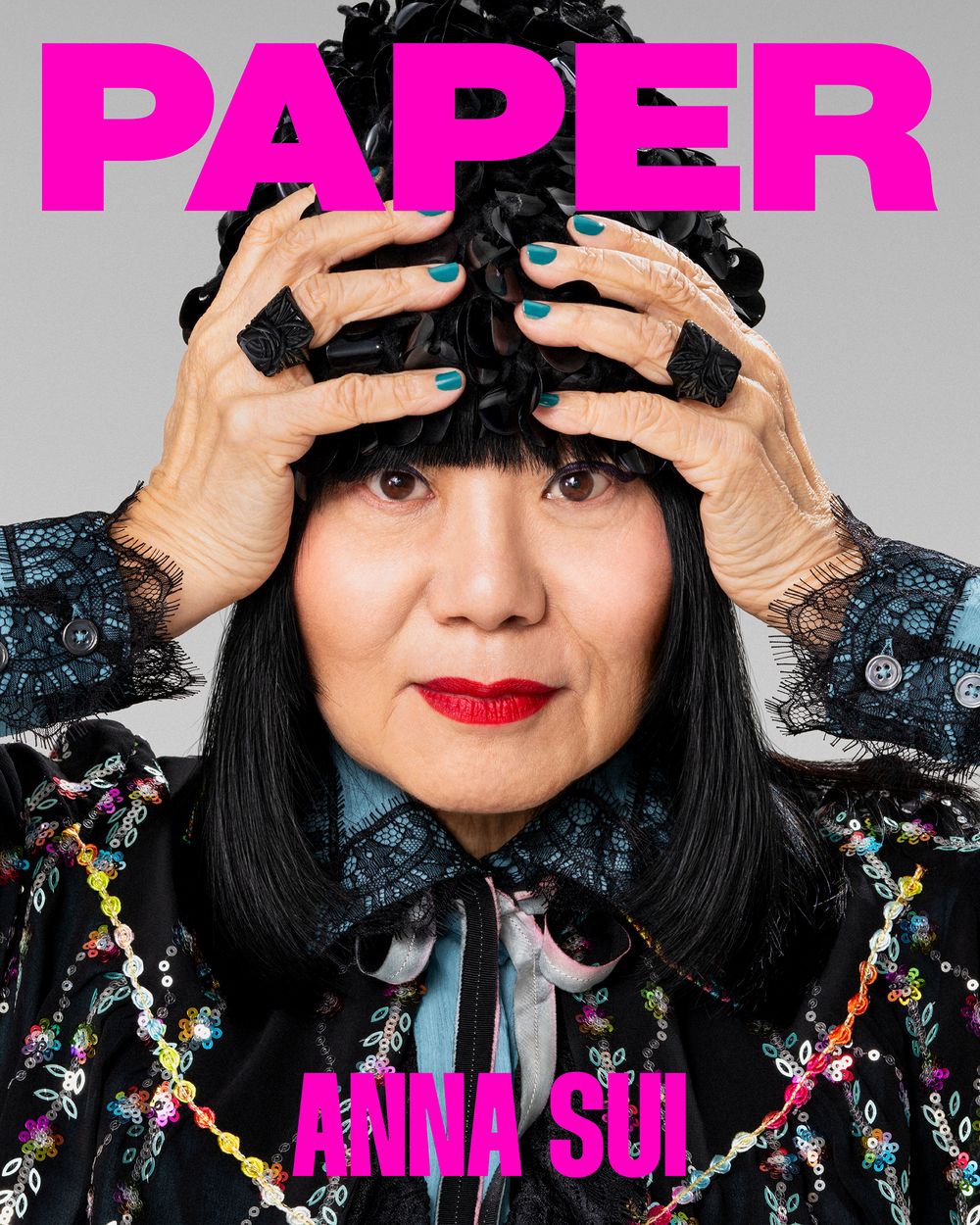 Anna Sui on the Cover of PAPER Magazine - PAPER Magazine