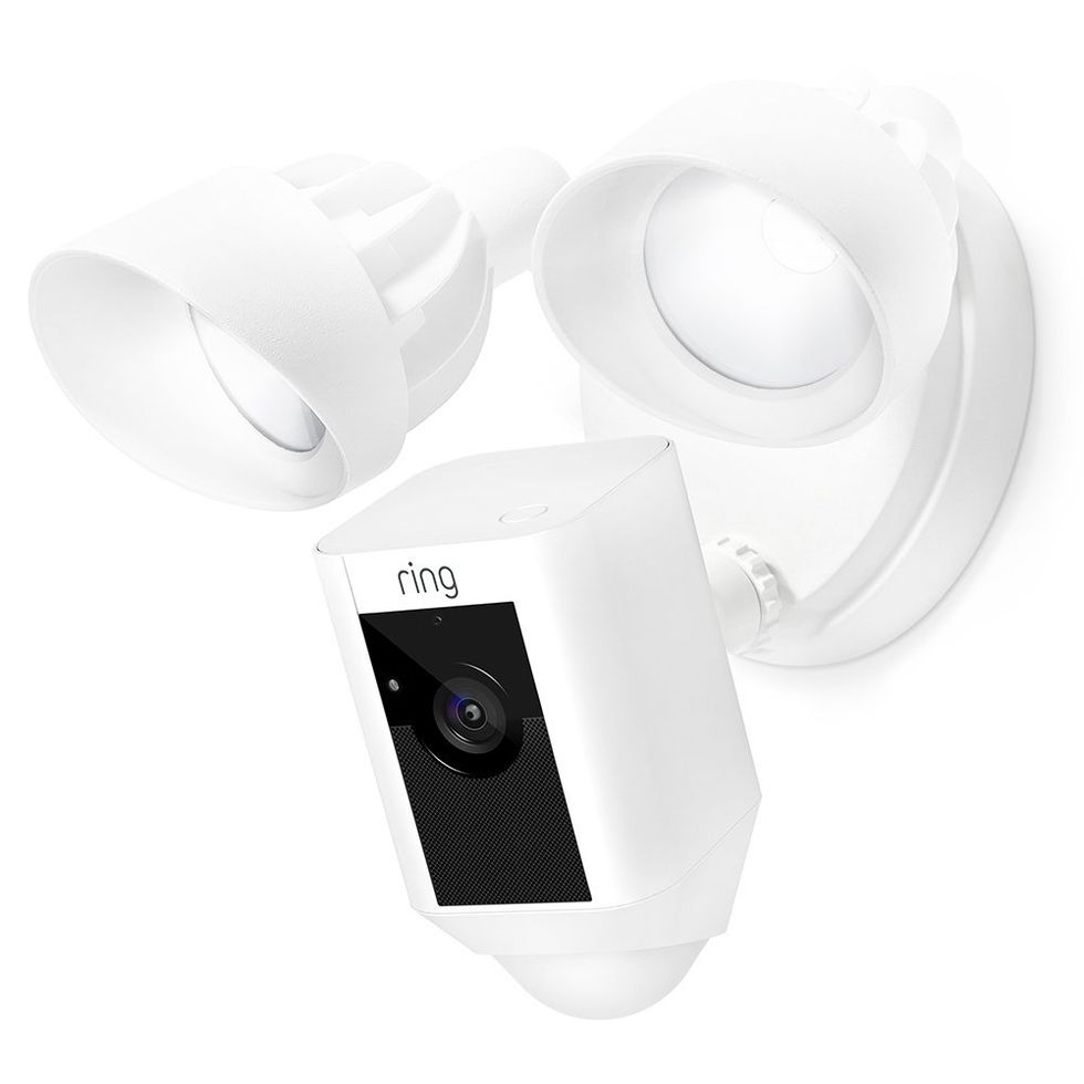a product shot of Ring Floodlight Cam 2019