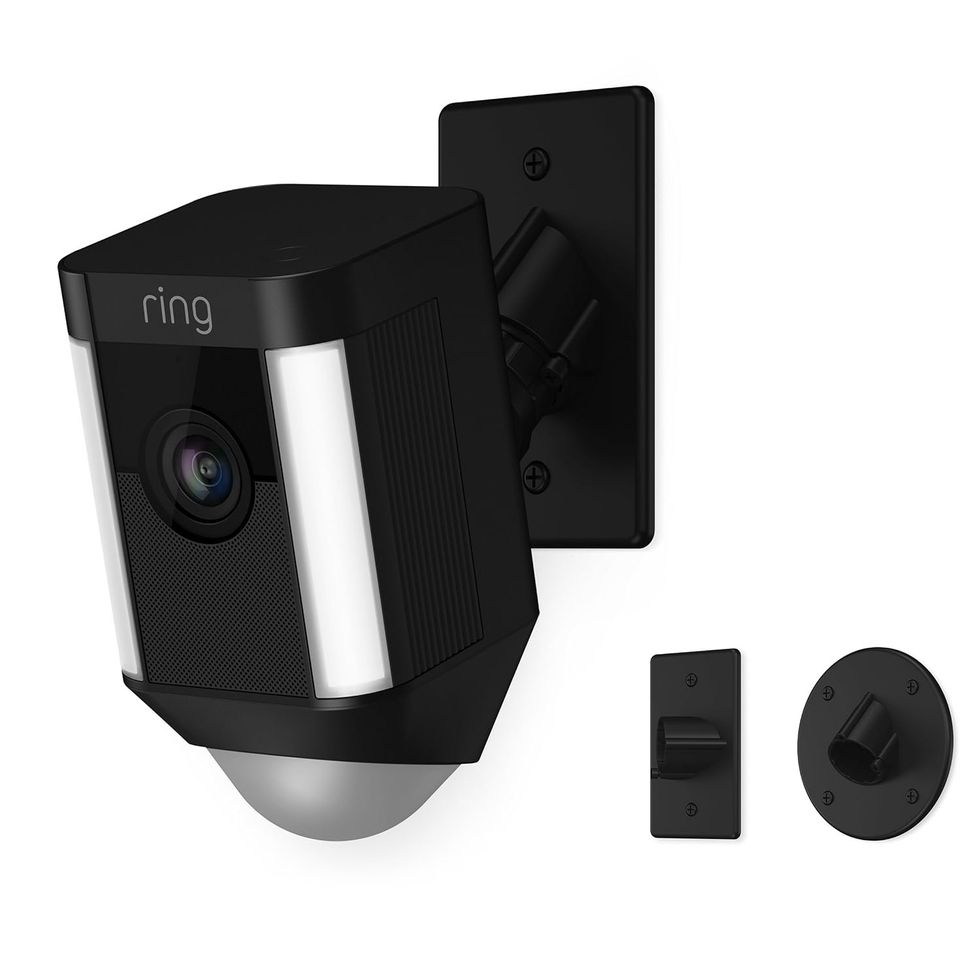 a product shot of Ring Spotlight Cam Mount (2019)