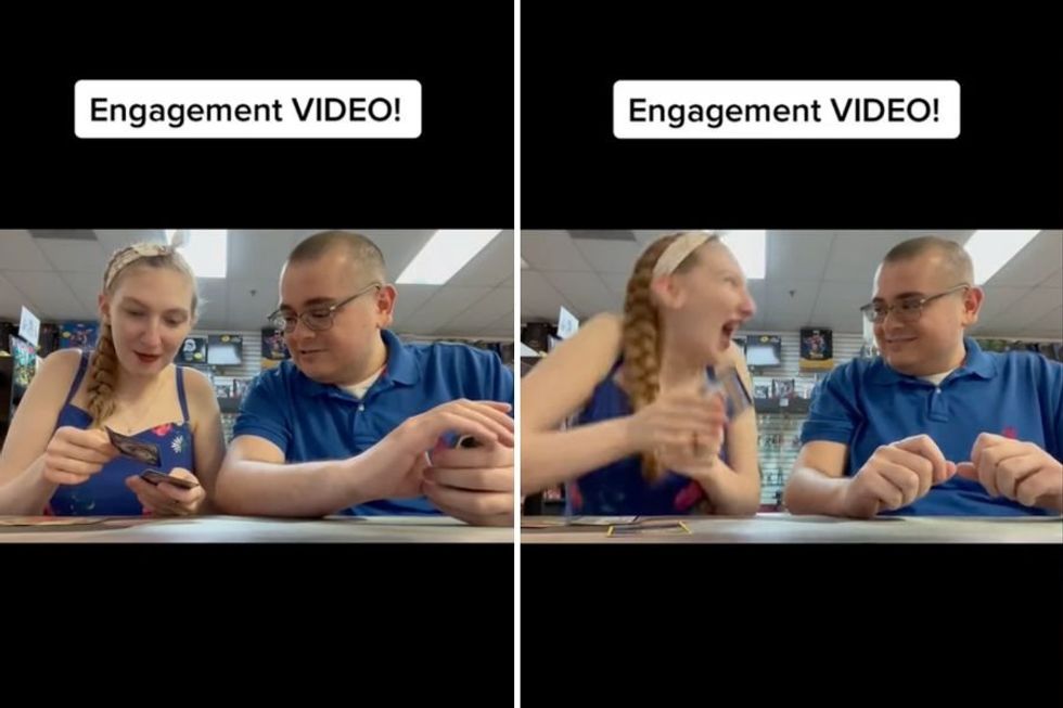 Man uses Pokemon cards to propose to girlfriend in the most wholesome engagement ever