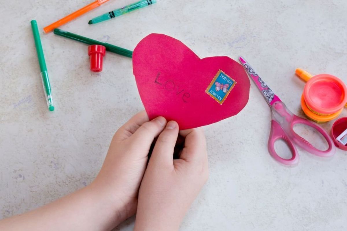 valentine's day, kids, parenting