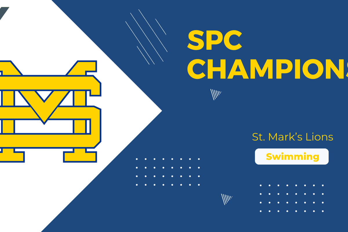 SPC CHAMPS: St. Mark's Boys Swimming Finishes on Top