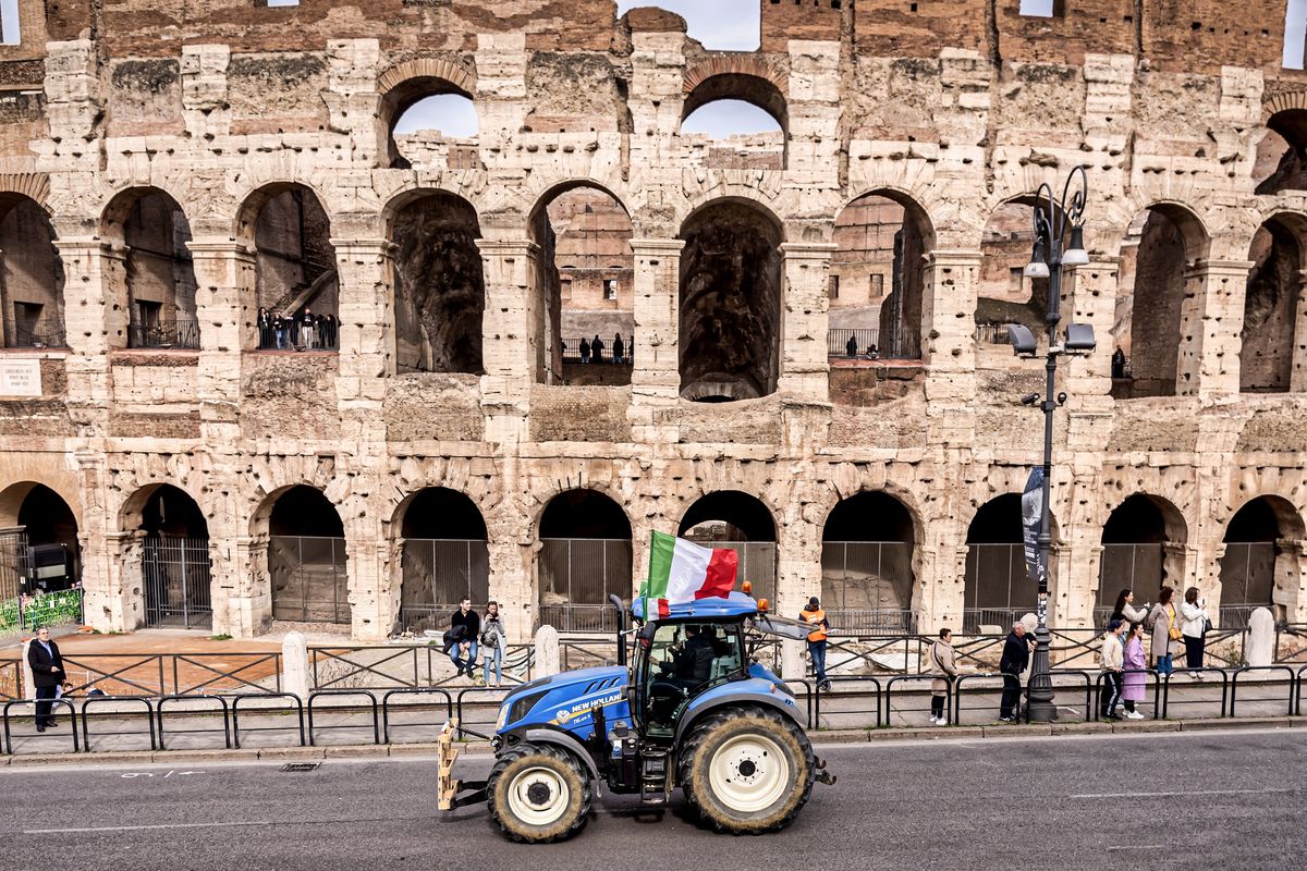 Pochi trattori a Roma. Il problema rimane: svegliare Bruxelles