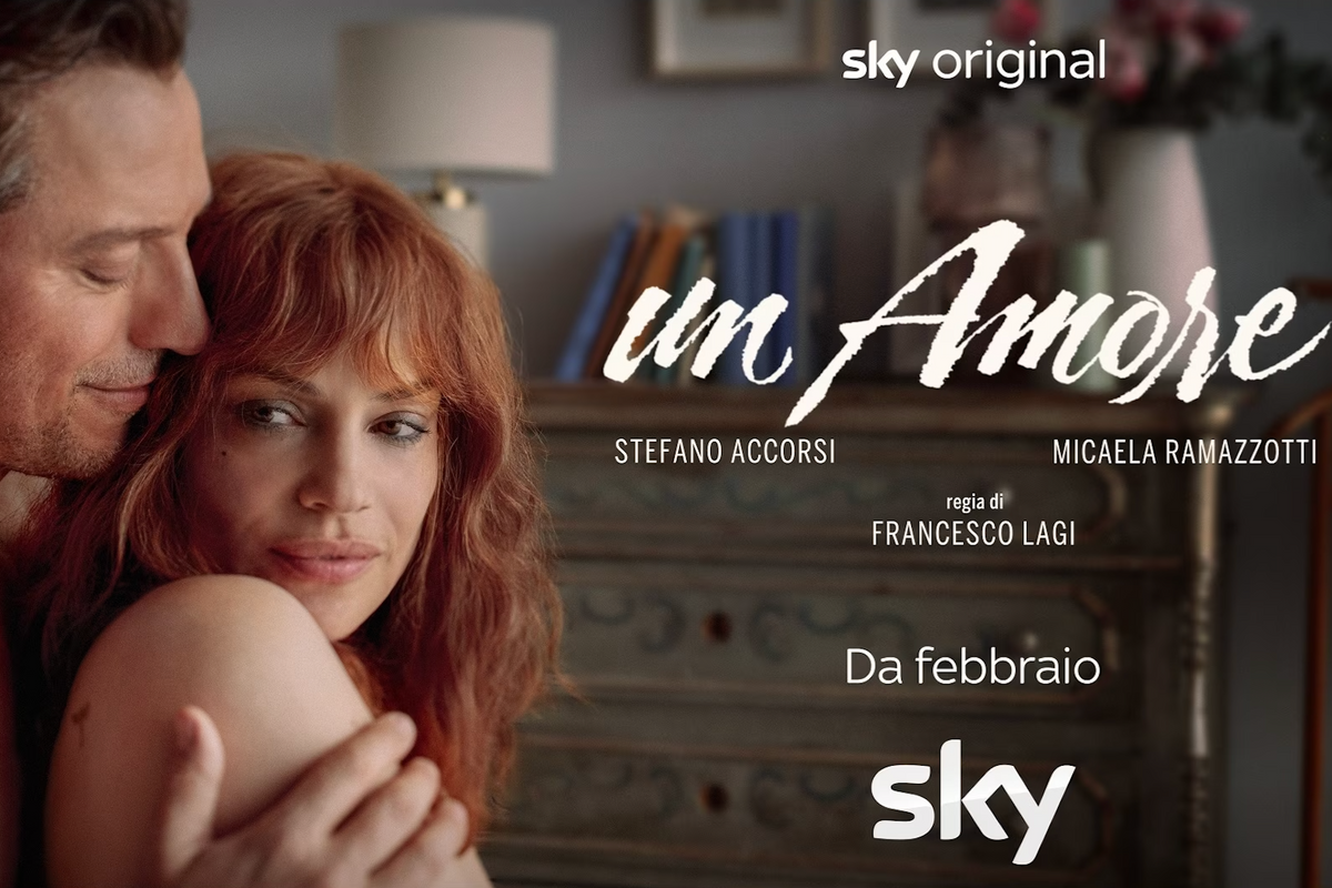 «Un amore», la serie Sky con Stefano Accorsi e Micaela Ramazzotti