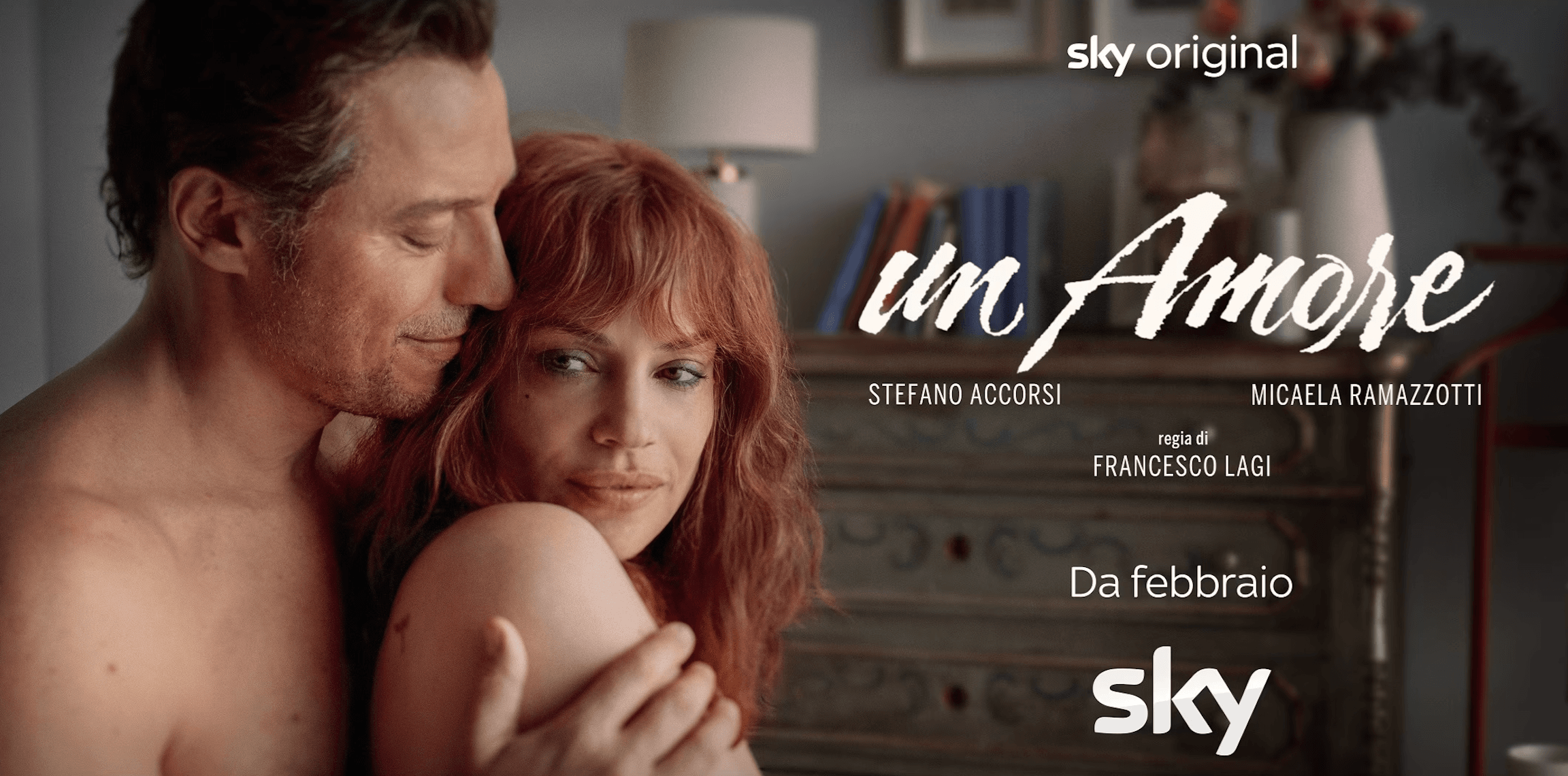 «Un amore», la serie Sky con Stefano Accorsi e Micaela Ramazzotti