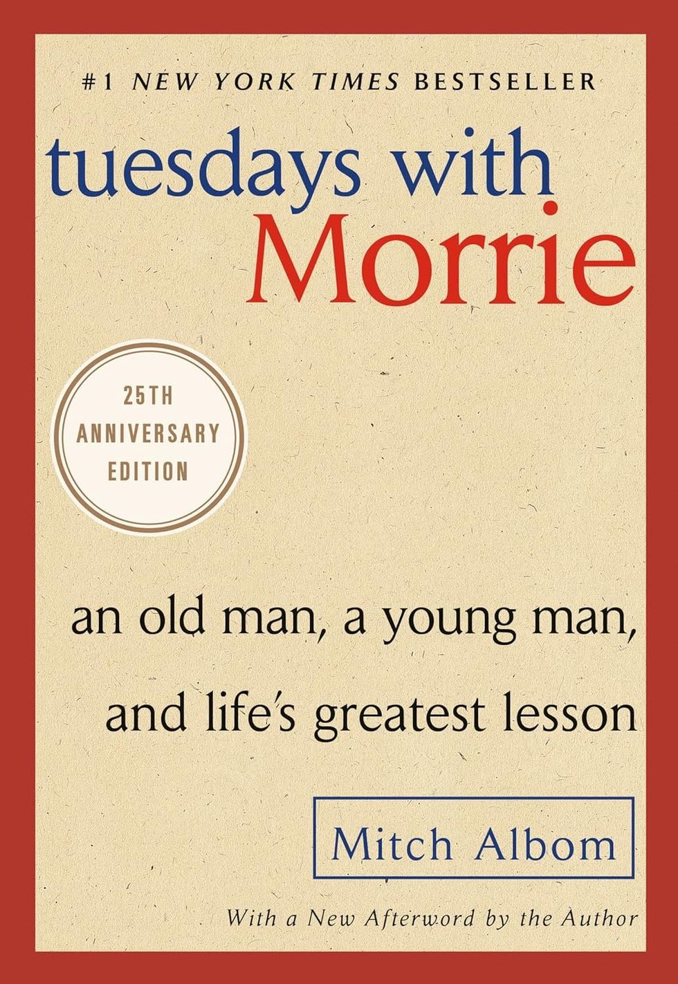 Tuesdays with Morrie book cover