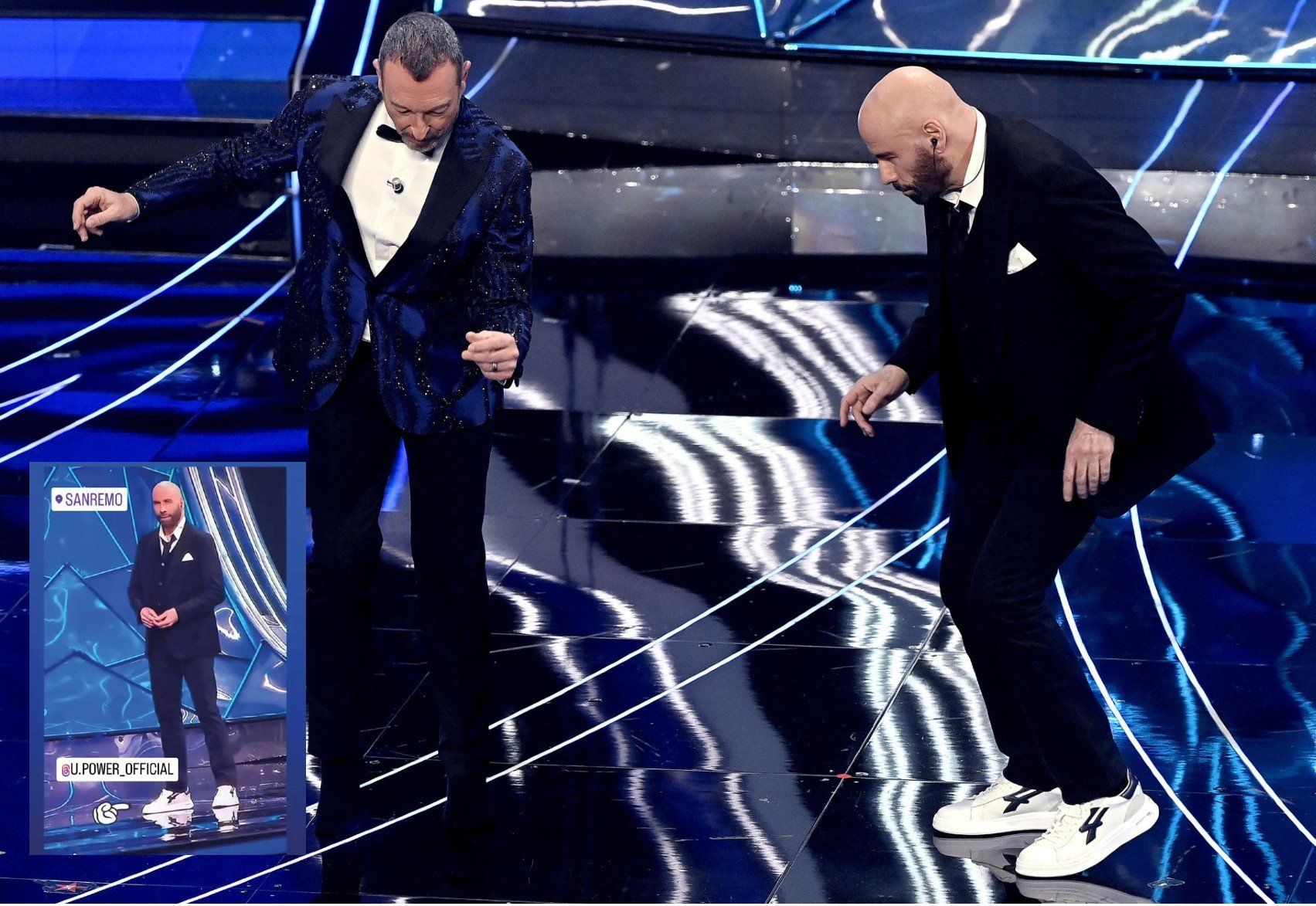 Amadeus inciampa in uno spot occulto? Allora è un vizio...