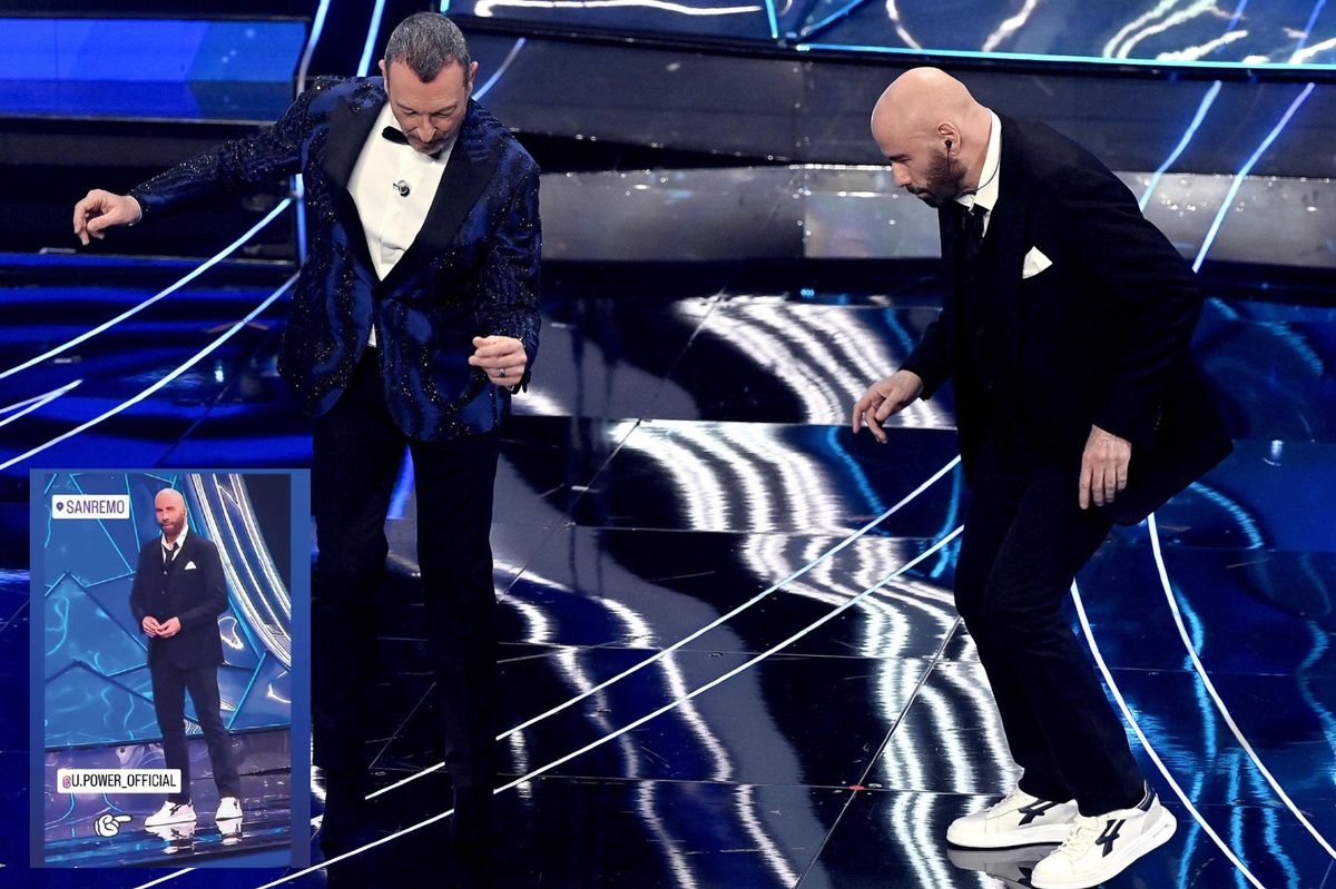 Amadeus inciampa in uno spot occulto? Allora è un vizio...