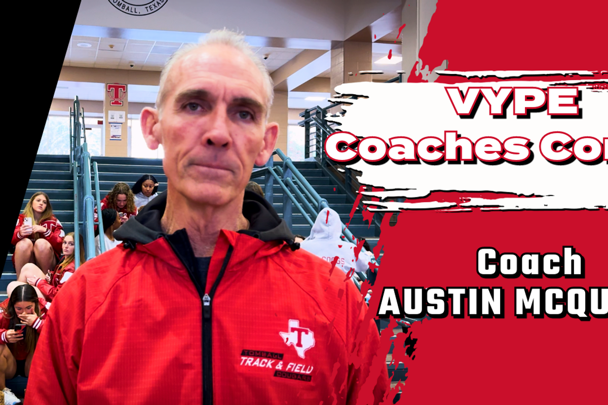 VYPE Coaches Corner: Tomball HS Girls Track & Field Coach Austin McQuary
