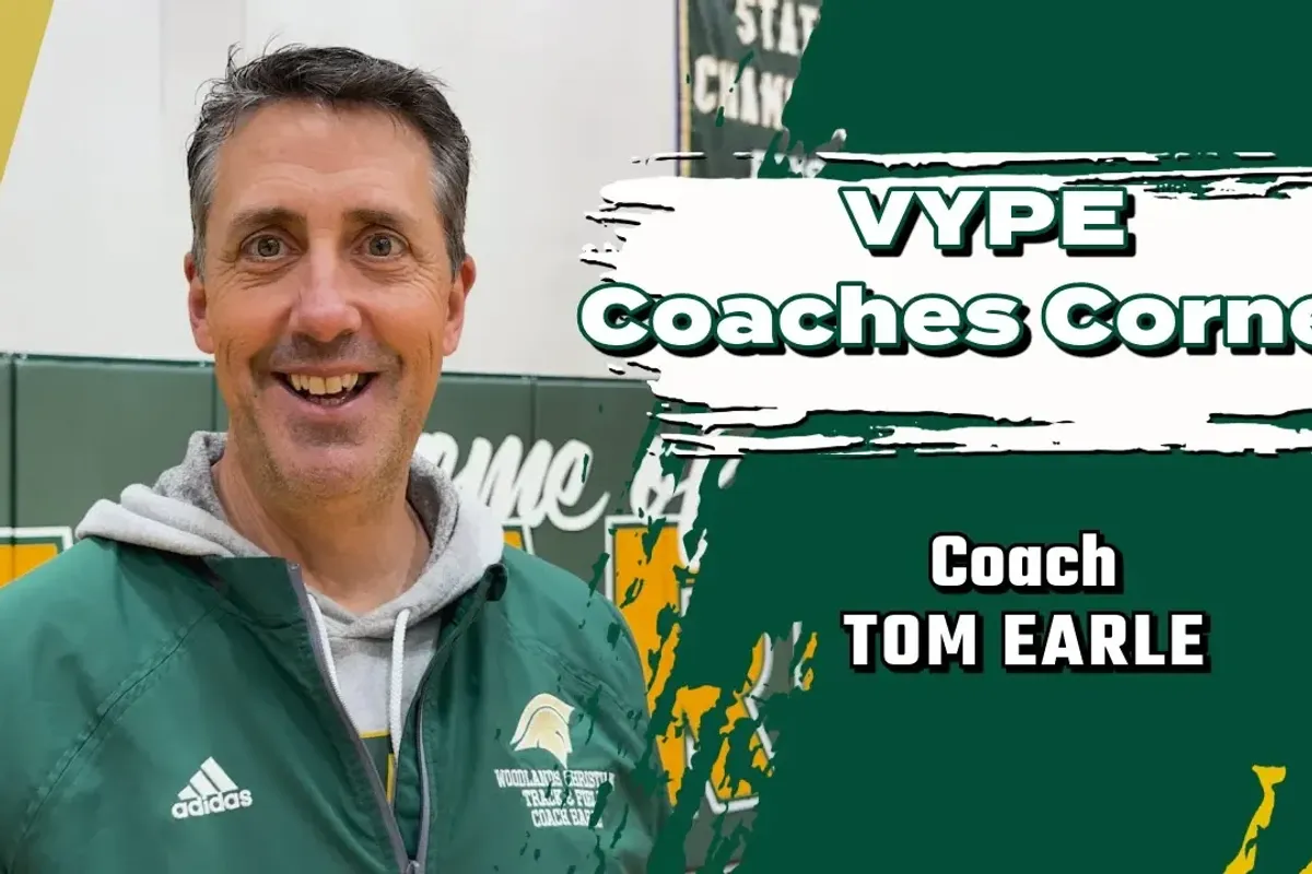 VYPE Coaches Corner: The Woodlands Christian Academy Track and Field Coach Tom Earle