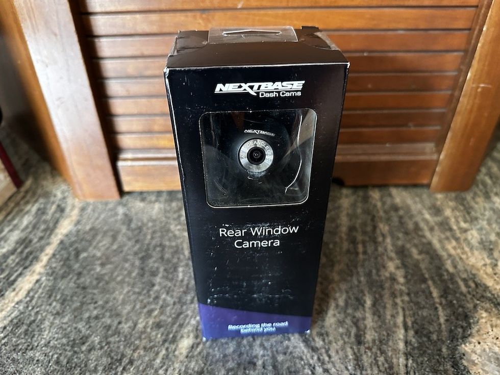 photo of a Nextbase rear window camera box