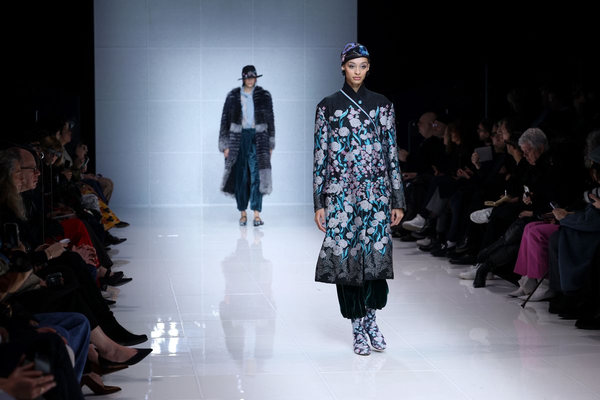 In passerella natura e colori a tinte forti