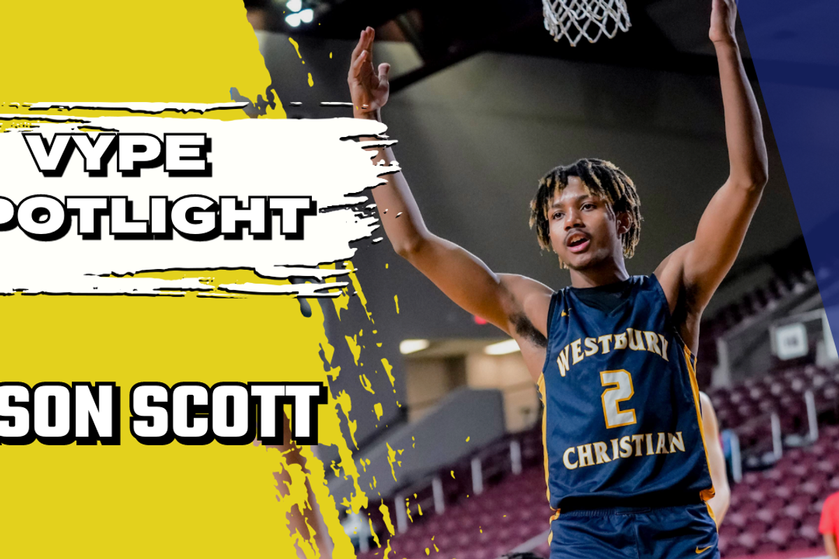 VYPE Spotlight: Westbury Christian Star Jason Scott preparing for TAPPS State Tournament